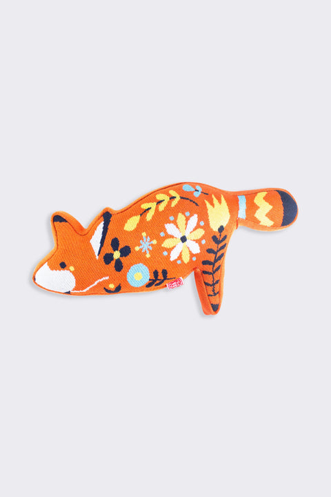 Arctic Symphony Fox Cushion