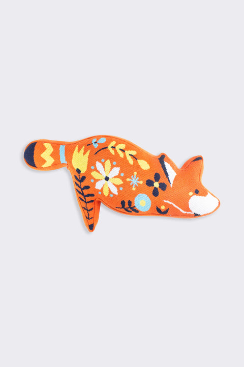 Arctic Symphony Fox Cushion