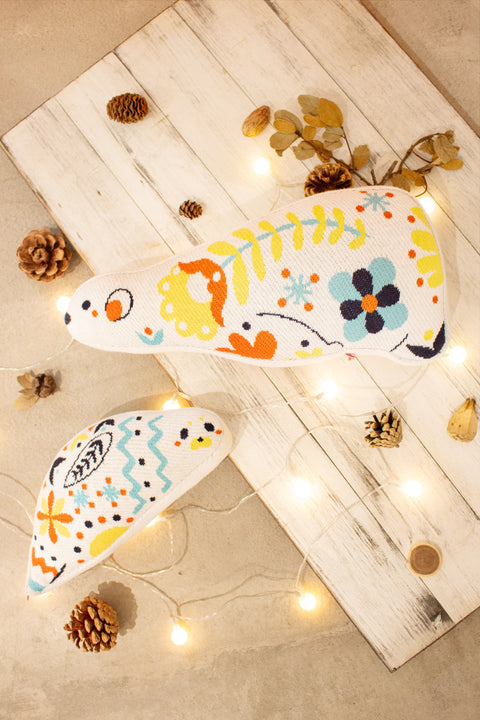 Arctic Symphony Polar Bear Cushion