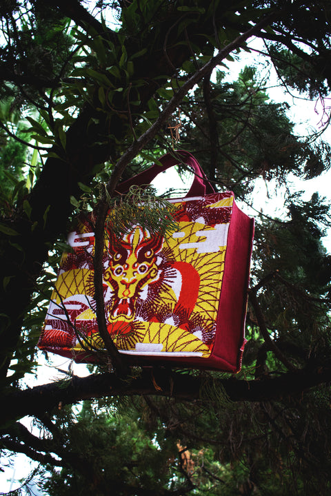 The Myths Dragon Book Tote