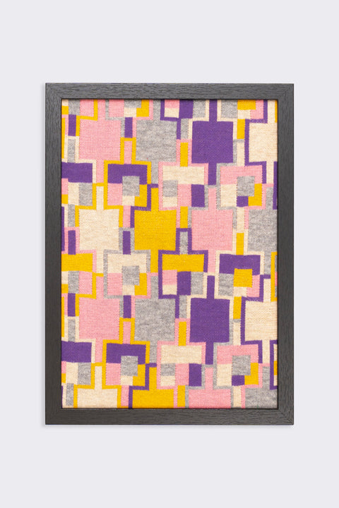 Monster building: CIRCUIT Knit Art Print