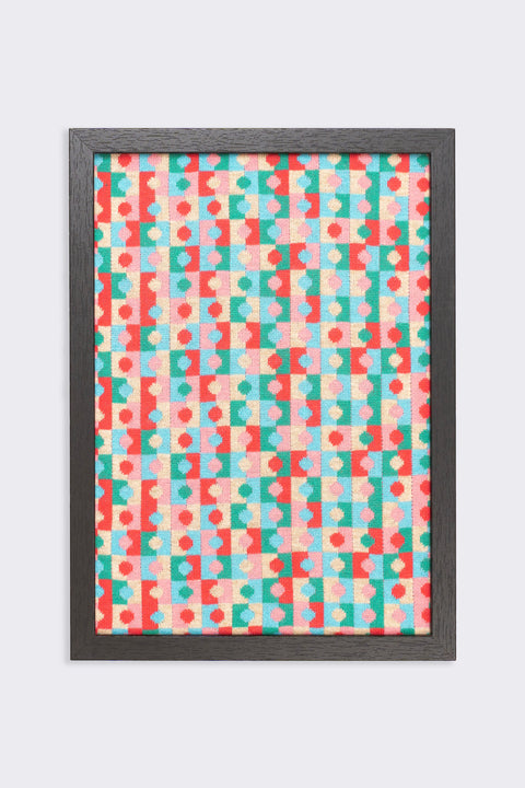 Monster building: CIRCLE Knit Art Print