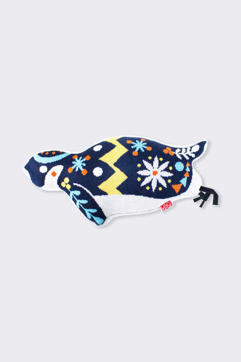 Arctic Symphony Penguin Cushion