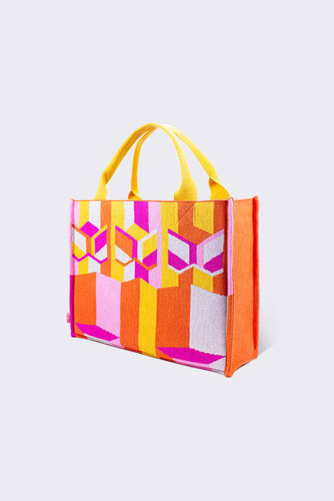 Monster Building Wave Book Tote