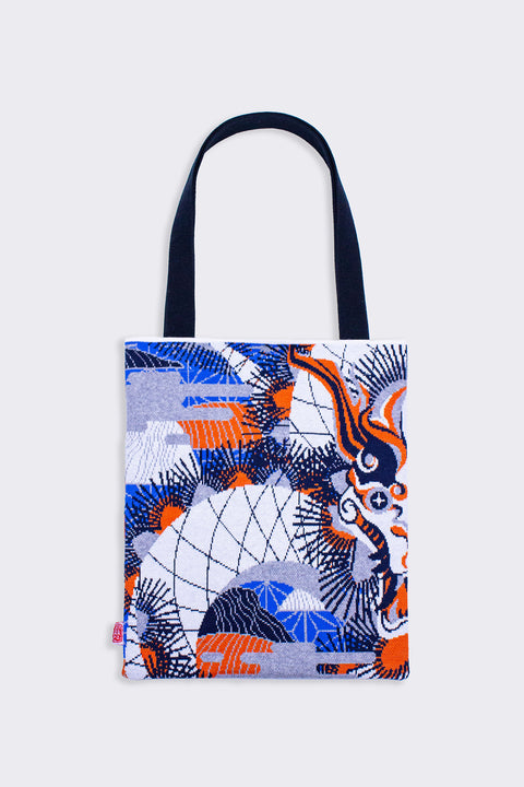 The Myths Dragon Vertical Tote Bag