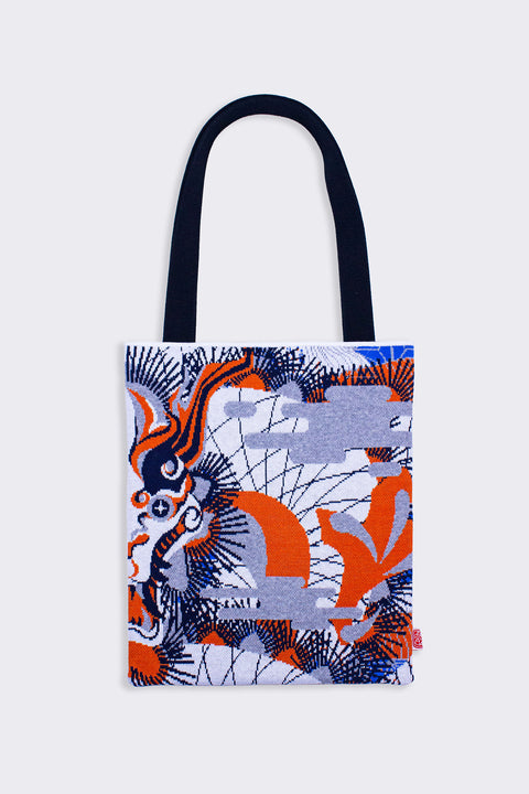 The Myths Dragon Vertical Tote Bag