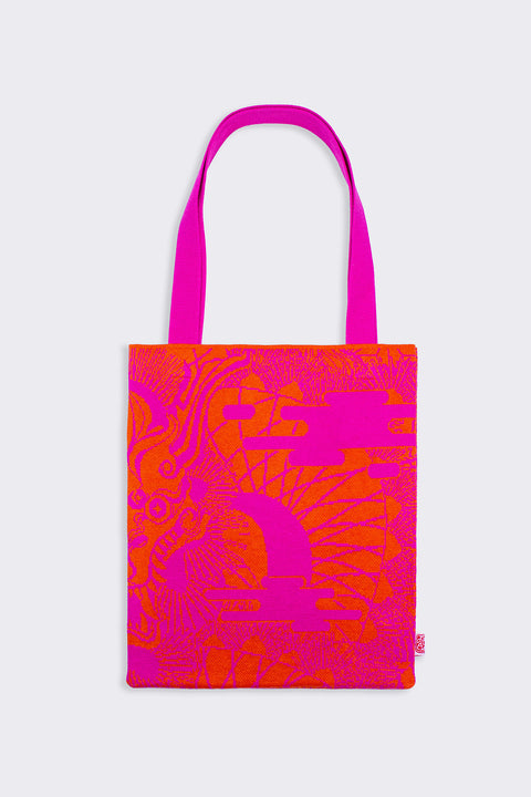 The Myths Line Dragon Vertical Tote Bag