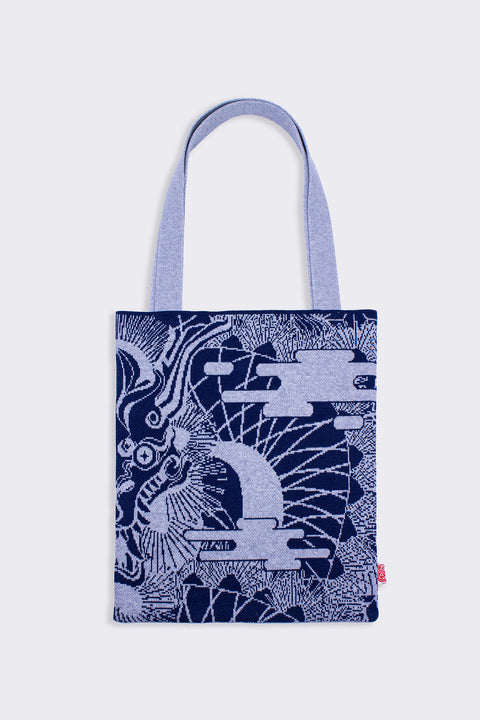The Myths Line Dragon Vertical Tote Bag