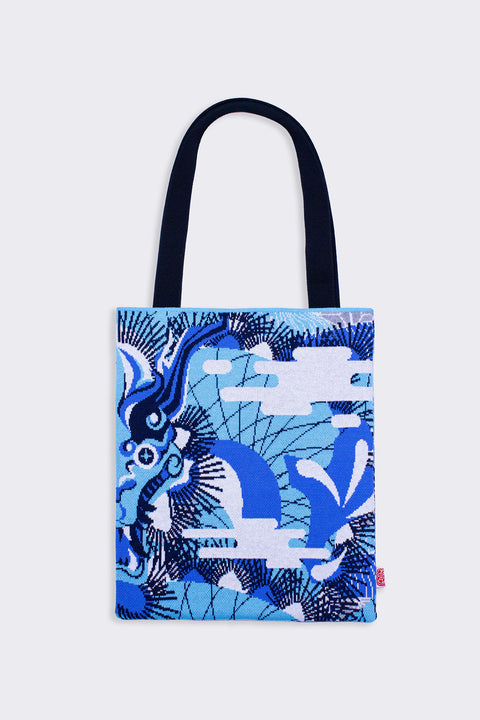 The Myths Dragon Vertical Tote Bag