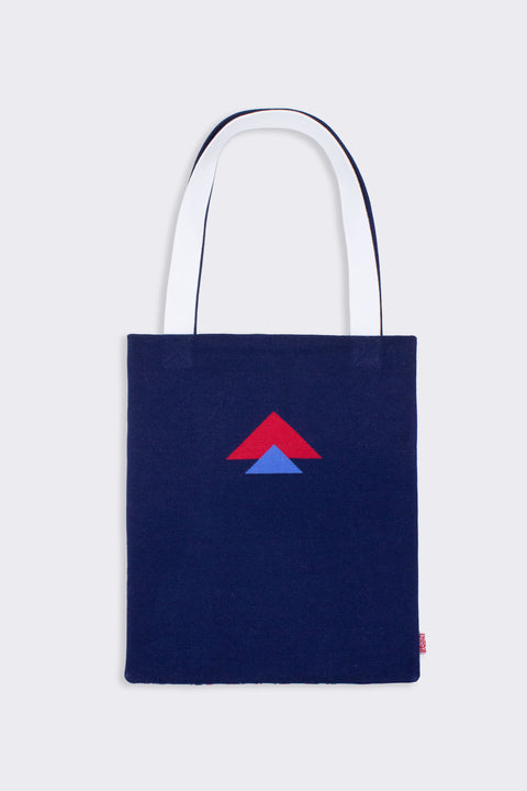 Glass Pyramid Vertical Tote Bag