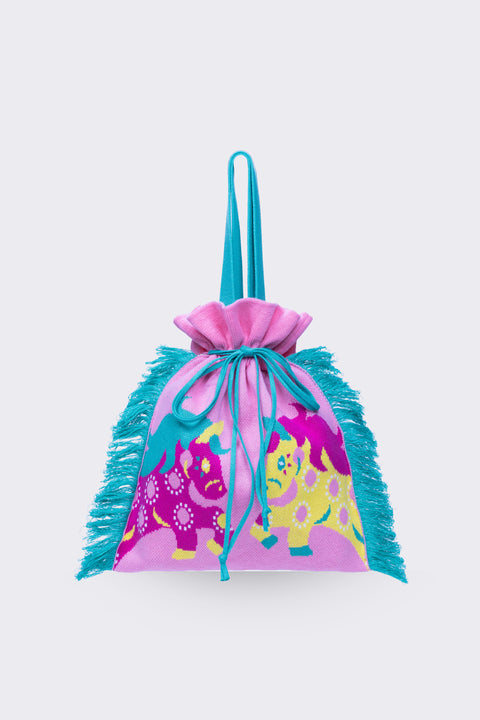 Cream Draft Tassel Bag