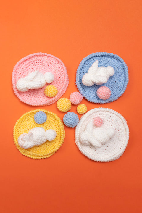 Bunny Knit Mini Tray Crochet Workshop