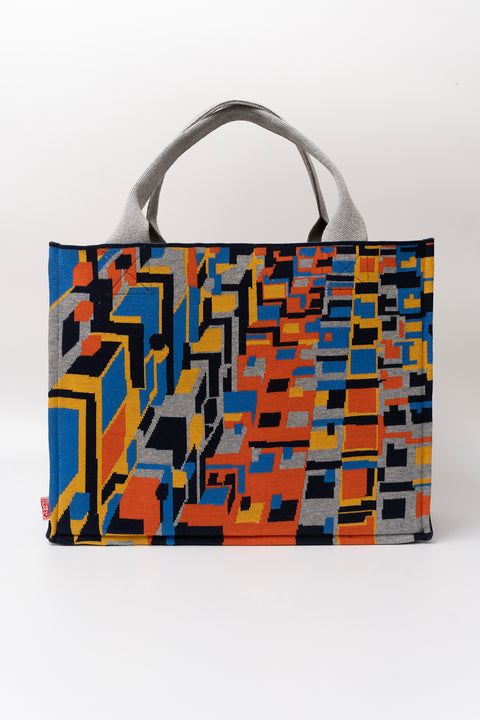 Monster Building Day & Night Book Tote