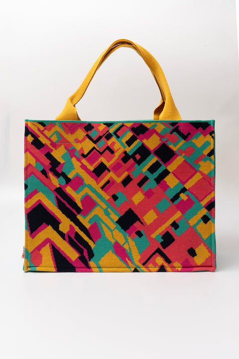 Monster Building Day & Night Book Tote