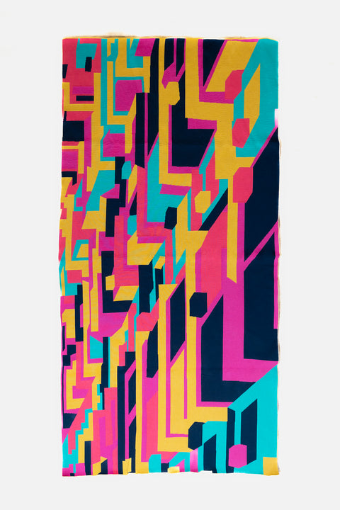 Monster Building Day & Night Blanket