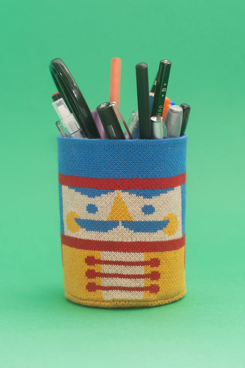 Nutcracker Pen Container