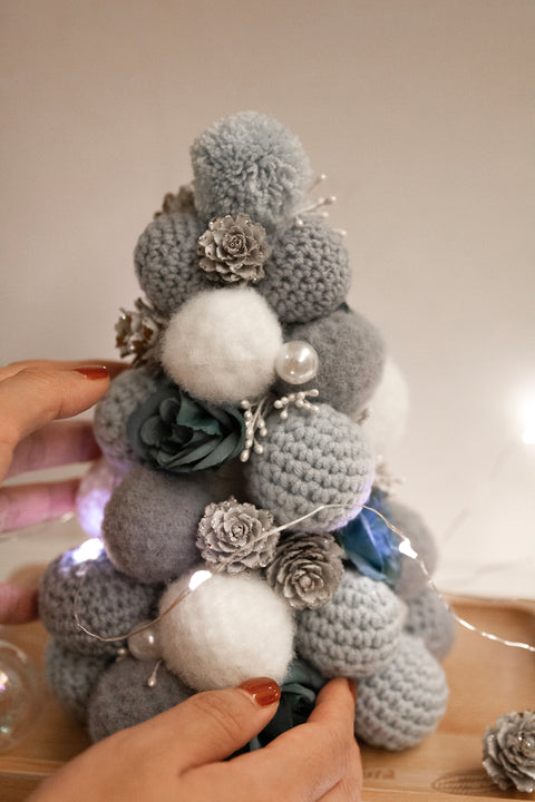 Mini Christmas Tree Hand Crochet Workshop