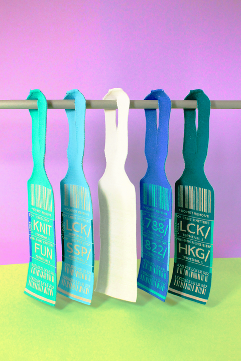 Word & Colour Tape Broading Pass Tag
