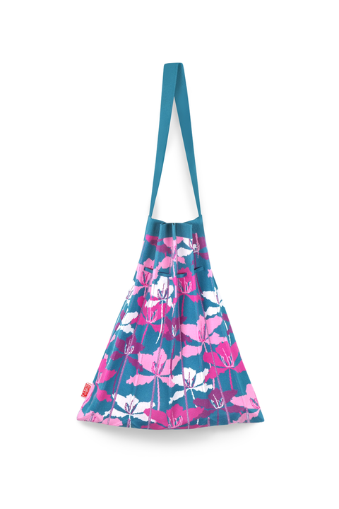 Floral Tote Orchid Foldable Tote