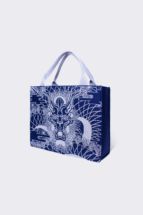 The Myths Line Dragon Book Tote