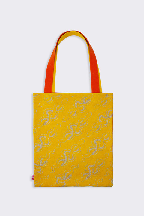 Scales Knot Vertical Tote Bag