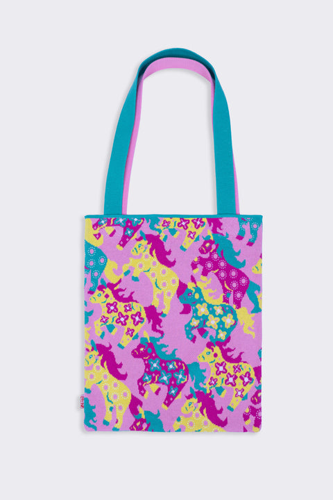 Cream Draft Vertical Tote Bag