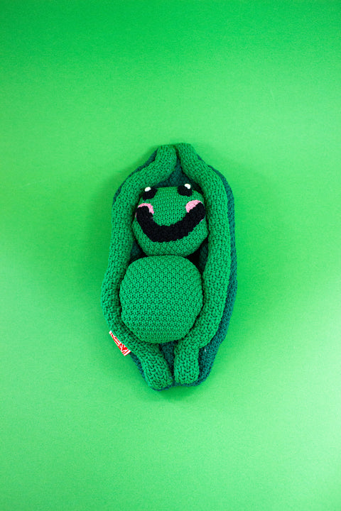 Green Article Dolls Snow Peas